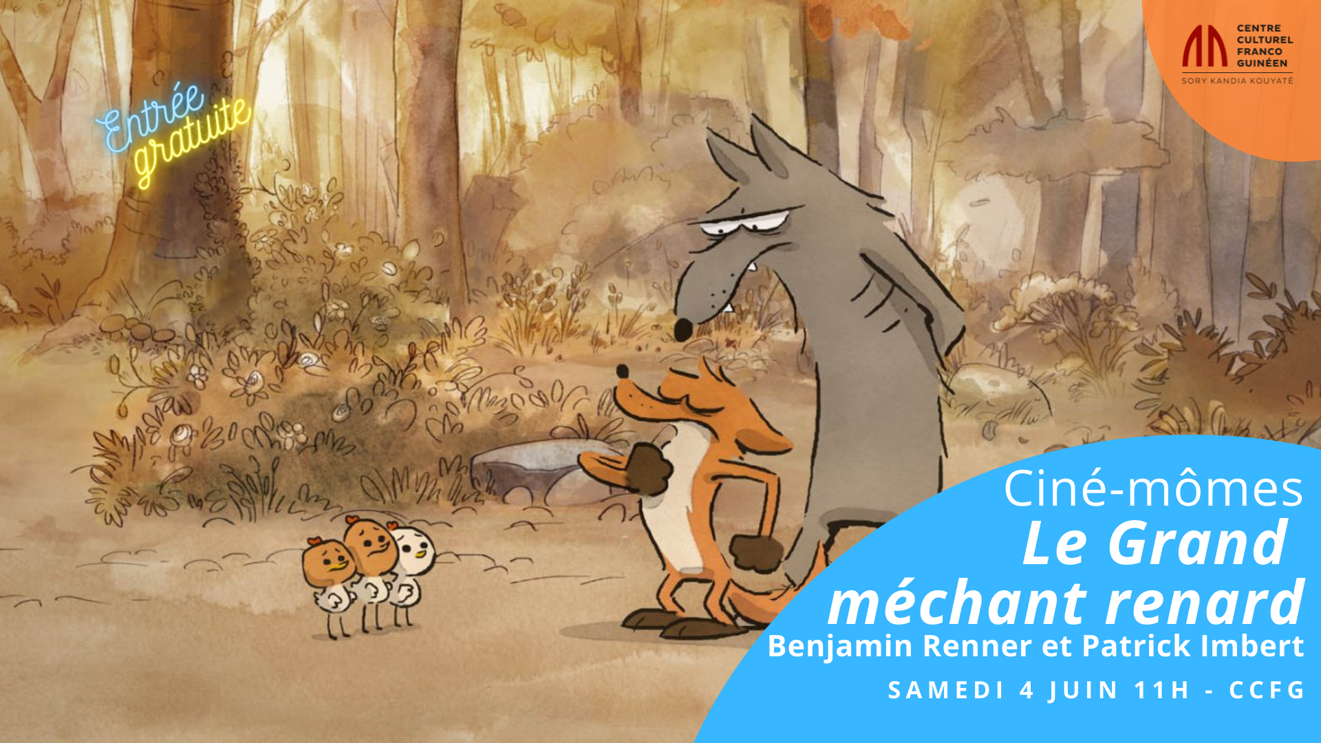 Ciné-Mômes - Le Grand méchant renard