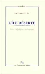 L'île déserte et autres textes : textes et entretiens, 1953-1974