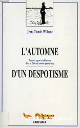 L'Automne d'un despotisme : pouvoir, argent et obéissance dans le Zaire des années quatre-vingt