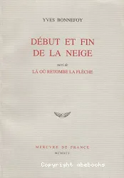 Début et fin de la neige