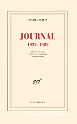 Journal : 1922-1989