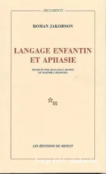 Langage enfantin et aphasie