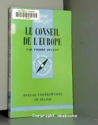 Le Conseil de l'Europe