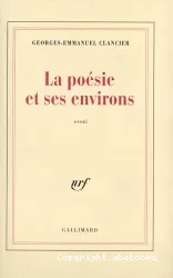 La Poésie et ses environs