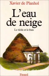 L'eau de neige