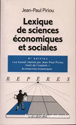 Lexique de sciences économiques et sociales