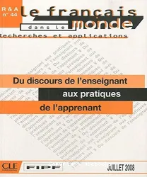 Du discours de l'enseignant aux pratiques de l'apprenant