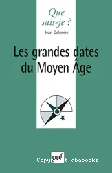 Les grandes dates du Moyen Age