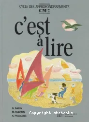 C'est à lire, CM 2