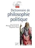 Dictionnaire de philosophie politique