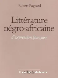 Littérature négro-africaine d'expression française