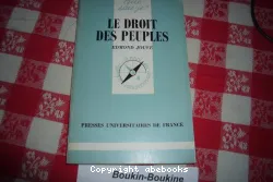 Le Droit des peuples