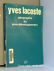 Géographie du sous-développement