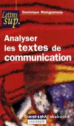 Analyser les textes de communication