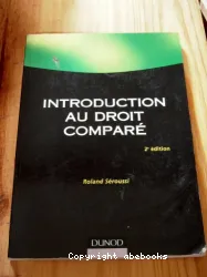 Introduction au droit comparé