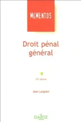 Droit pénal général