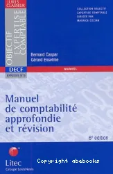 Manuel de comptabilité approfondie : DECF, épreuve n 6