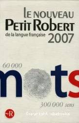 Le nouveau Petit Robert