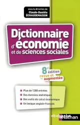 Dictionnaire d'économie et de sciences sociales