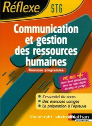 Communication et gestion des ressources humaines STG : nouveau programme