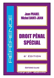 Droit pénal spécial : droit commun, droit des affaires