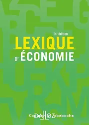 Lexique d'économie