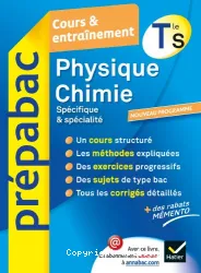 Physique chimie, terminale S : obligatoire & spécialité