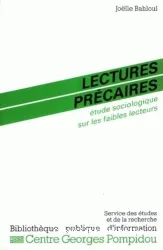 Lectures précaires : étude sociologique sur les faibles lecteurs